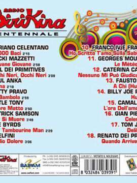 verso Copertina CD Radio Birikina Ventennale volume 1