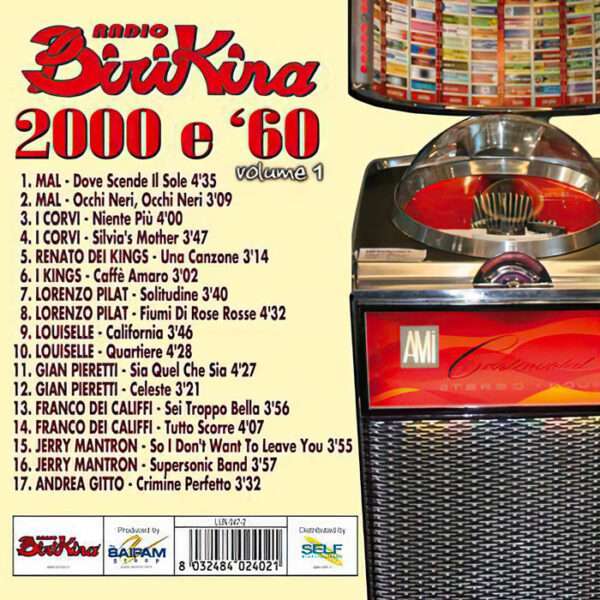 2000 e '60 vol. 1 - CD cover