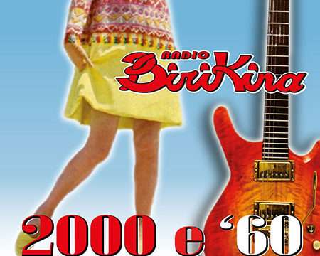 Copertina CD 2000 e '60 volume 2 di Radio Birikina
