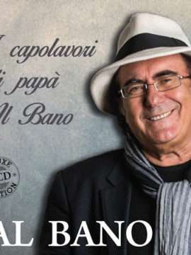 Copertina CD I capolavori di papà di Al Bano