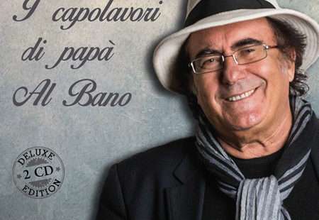Copertina CD I capolavori di papà di Al Bano