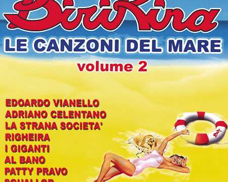 Copertina CD Le Canzoni del Mare volume 2 di Radio Birikina