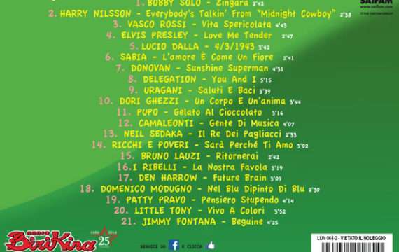 CD - Radio Birikina 25 anni vol. 2