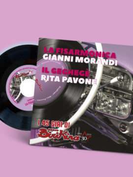 Copertina disco 45 giri, quinta uscita Radio Birikina