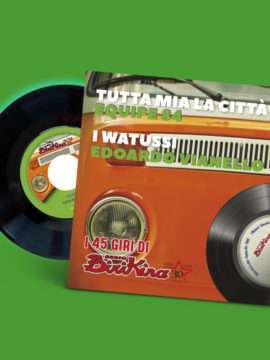 Copertina disco 45 giri, sesta uscita Radio Birikina