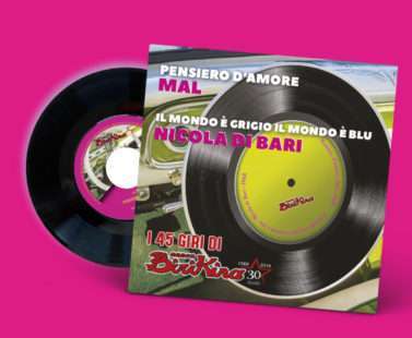 Copertina disco 45 giri, settima uscita Radio Birikina