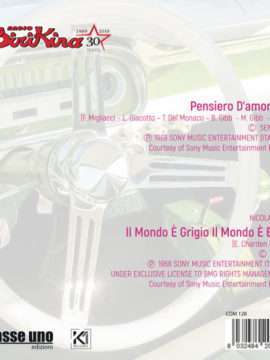 verso Copertina disco 45 giri, settima uscita Radio Birikina