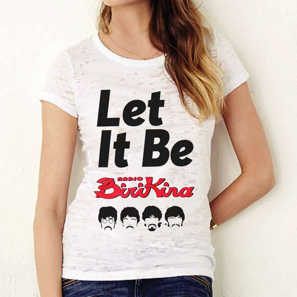 maglietta beatles donna