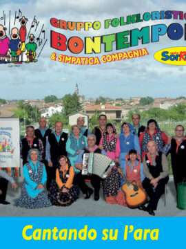 Copertina CDCantando su l'ara del Gruppo Folkloristico Bontemponi