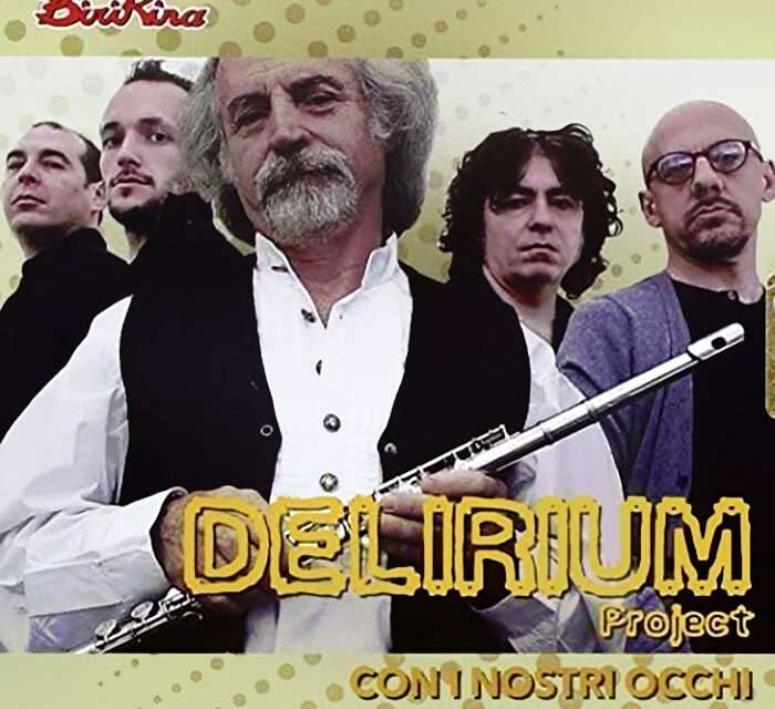 Copertina CD Con i Nostri Occhi di Delirium Project