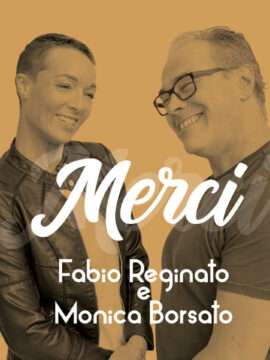 Copertina CD Merci di Fabio Reginato e Monica Borsato