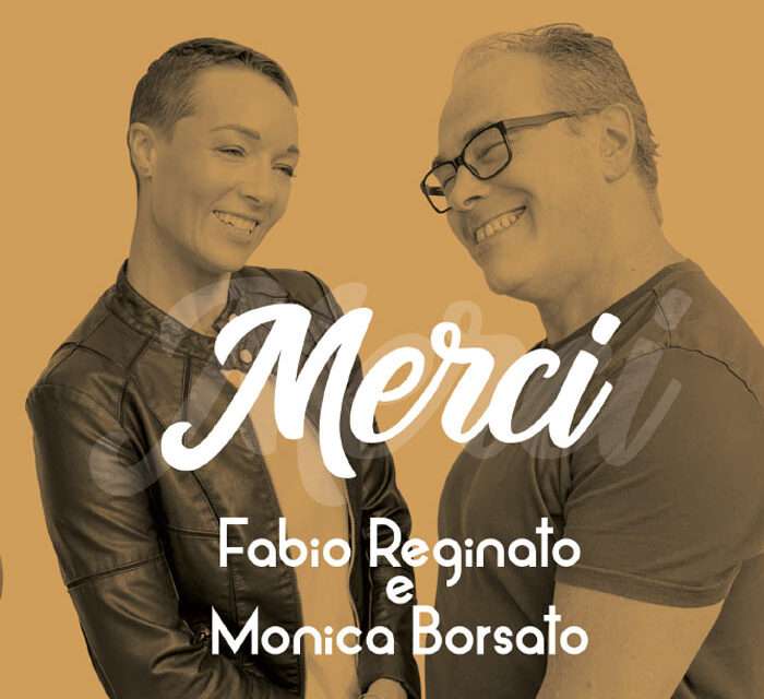 Copertina CD Merci di Fabio Reginato e Monica Borsato