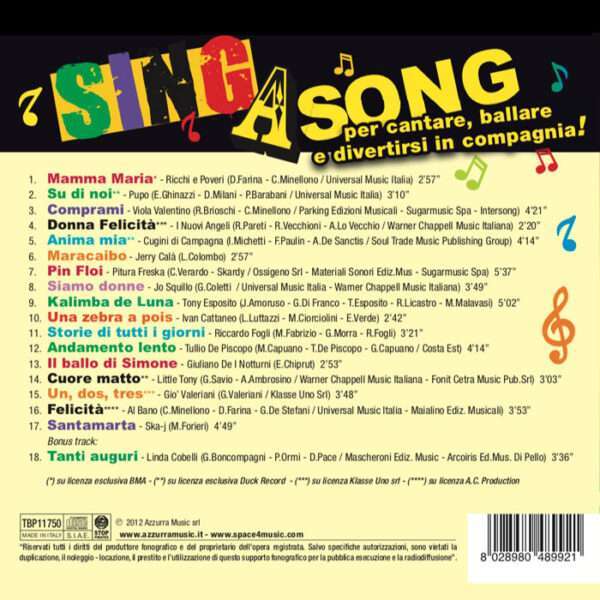 Sing a Song - CD cover retro