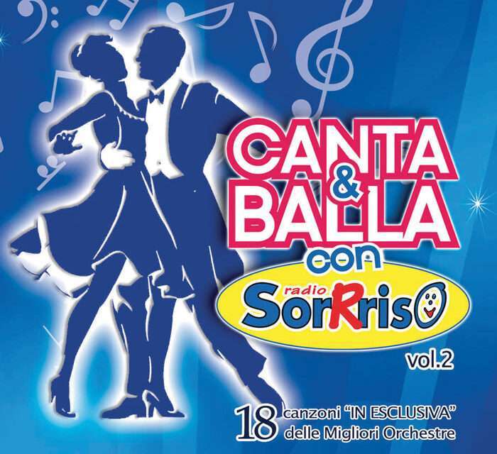 Copertina CD Canta & Balla con Radio Sorrriso volume 2