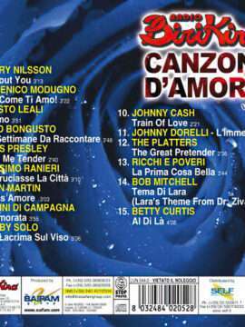 verso Copertina CD Canzoni d'Amore volume 2 di Radio Birikina