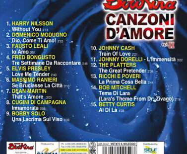 verso Copertina CD Canzoni d'Amore volume 2 di Radio Birikina