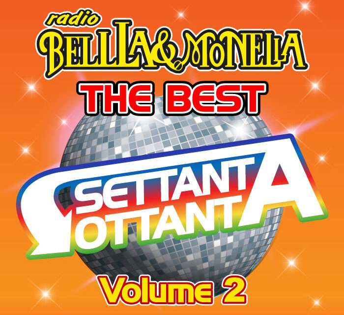 Copertina CD Radio Bellla Monella The Best 70/80 volume 02 Artisti Vari