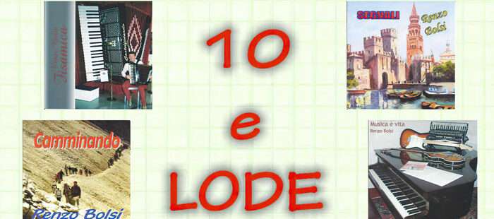 Copertina CD 10 e lode di Renzo Bolsi