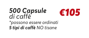 500 capsule per 105 euro