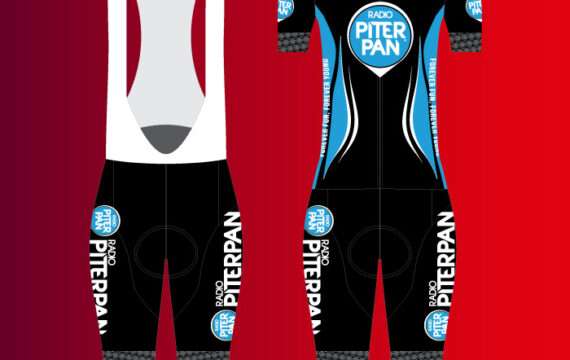 Maglia con salopette corta da ciclismo - Fronte - Donna