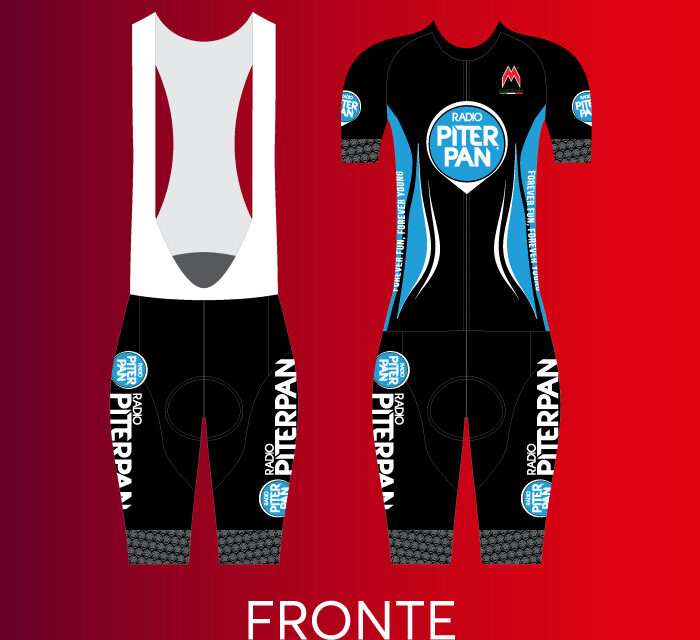 Maglia con salopette corta da ciclismo - Fronte - Donna