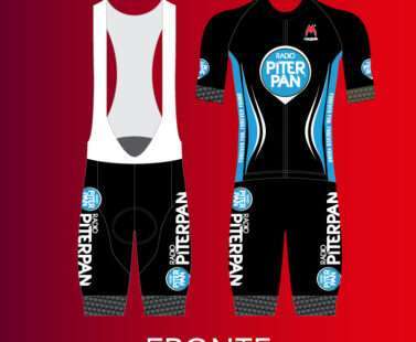 Maglia con salopette corta da ciclismo - Fronte - Uomo
