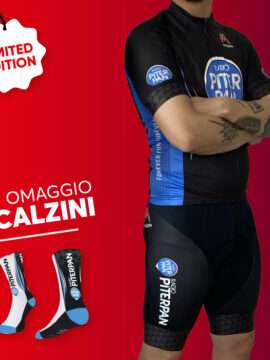 Maglia con salopette corta da ciclismo - Uomo