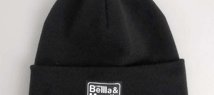 Berretto nero classico Radio Bellla & Monella