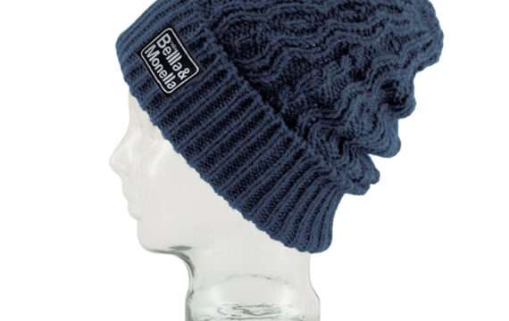 Berretto blu con pattern Radio Bellla & Monella