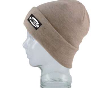 Berretto beige melange classico Radio Sorrriso