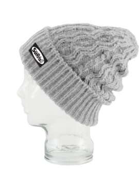 Berretto grigio con pattern Radio Sorrriso