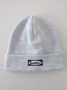 Berretto grigio melange classico Radio Sorrriso
