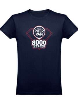 Radio Piterpan 2000 Heroes - T-shirt Blu Navy