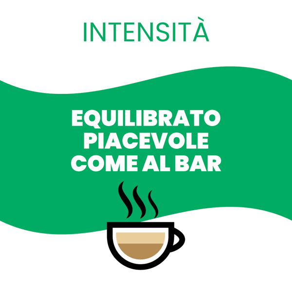 Intensità Equilibrato Piacevole come al bar