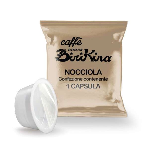 foto busta capsule gusto Cappuccino alla Nocciola