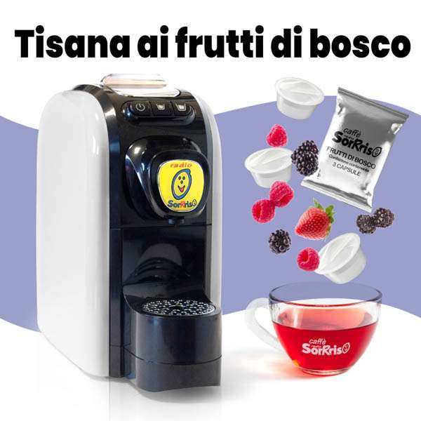 Macchina di Caffè Sorrriso - Tisana ai Frutti di Bosco