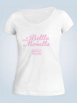 Radio Bellla & Monella - T-shirt bianca