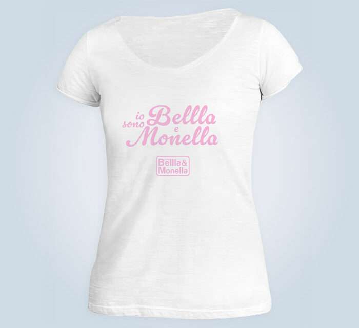 Radio Bellla & Monella - T-shirt bianca