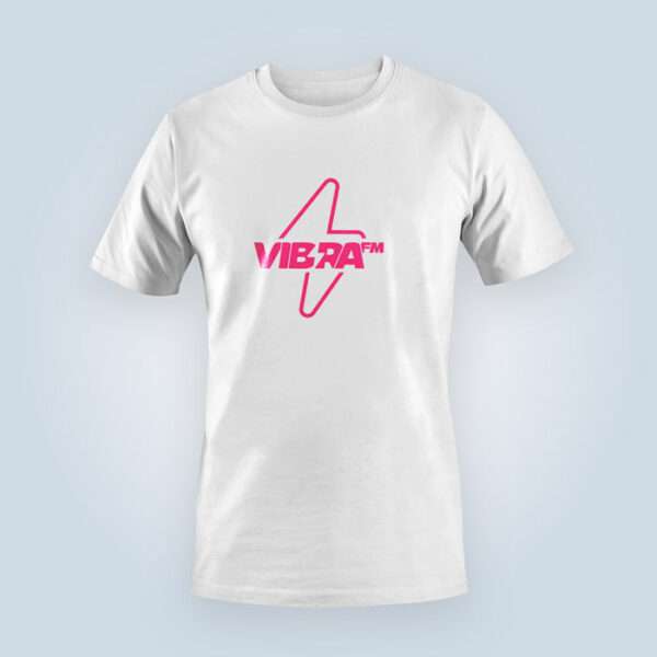 Vibra FM - T-shirt Bianca