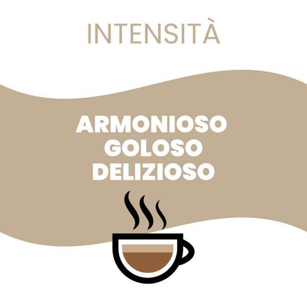 Intensità Armonioso, goloso e delizioso