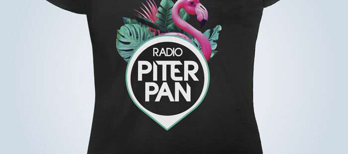 T-shirt Fenicottero - Radio Piterpan